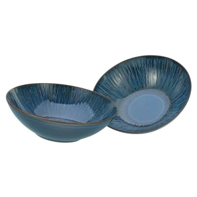 Immagine di Creatable, Serie Sea Breeze 33084, set di stoviglie da 2 pezzi, ciotola in gres