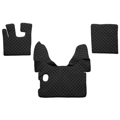 Immagine di F CORE FL01 BLACK Set tappetino Finta pelle anteriore 3 nero