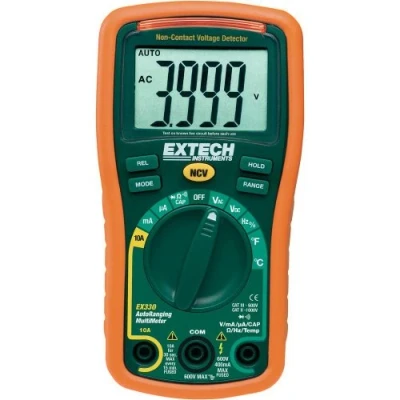 Immagine di Extech EX330 Multimetro portatile digitale CAT III 600 V Display (Counts): 4000