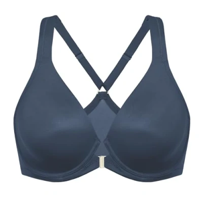 Immagine di DELIMIRA Donna Reggiseno Sostegno Totale con Ferretto Senza Imbottito Apertura Frontale Sargassi 4C