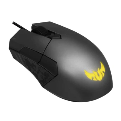 Immagine di ASUS TUF M5 Mouse Gaming Ottico, 6200 DPI, Design Ergonomico ambidestro, Aura Sync RGB, Interruttori Omron