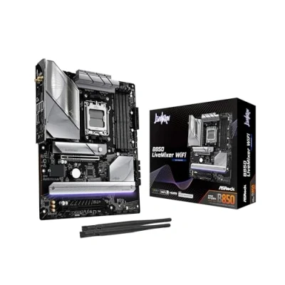 Immagine di ASRock B850 LiveMixer WiFi DDR5 AM5 retail AMD Sockel (Ryzen Zen4) (90 MXBQU A0UAYZ)