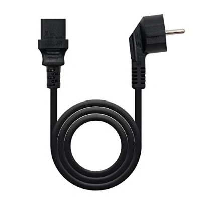 Immagine di NanoCable 10.22.0103 cavo di alimentazione per la CPU, CEE7/M C13/H, 100% rame AWG18, nero, 3M