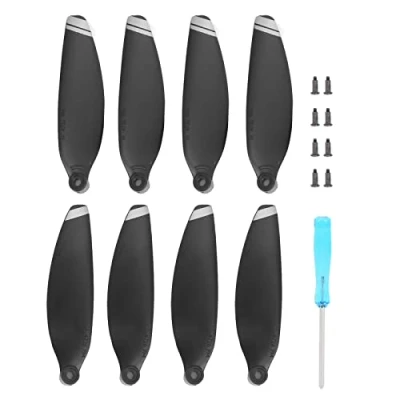Immagine di 2 Coppie di Eliche per Droni, Set Droni PC Accessori Compatibili DJI Mavic Mini 2(Argento)