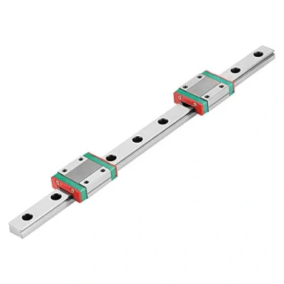 Immagine di guida di lineare, 1pz 250mm lineare miniatura in Rail 12mm larghezza + 2 pezzi MGN12B Blocchi scorrimento