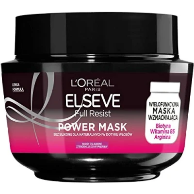 Immagine di L&#039;Oréal Paris Elseve Full Resist Power Mask Maschera per capelli, 300 ml