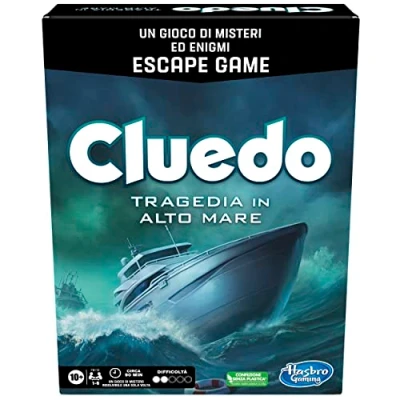 Immagine di Cluedo Escape Tragedia in alto mare, un gioco di misteri ed eni...