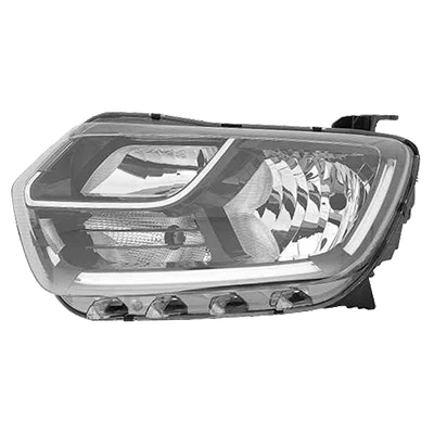 Immagine di VAN WEZEL 1557965 fari Sx H7/H1 con lampeggiatore (LED) per veicolo circolazione Dx motore regolazione assetto PX26d DACIA: Duster II