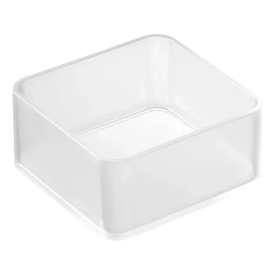 Immagine di Yamazaki 3640 TOWER Set organizer impilabile S x2, bianco, Resina PS, minimalista, 8 x 3.7 cm