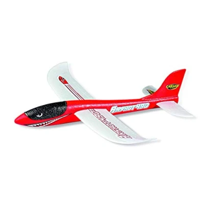 Immagine di Carson 500504013 Airshot 490 Guida di Lancio, 100% pronta all&#039;Uso, Vela per lanciare, Quasi indistruttibile, perfette Caratteristiche Volo, in polistirolo, Colore: Rosso