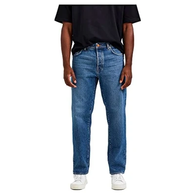 Immagine di Selected Homme Slhloose Jeans baggy, Uomo, Taglia: 33x34, Medium blue denim