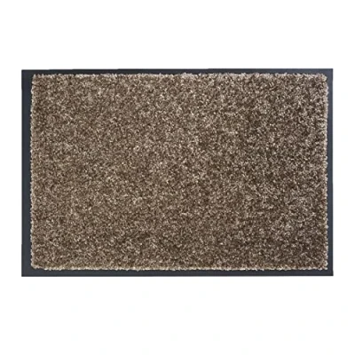 Immagine di ASTRA Zerbino resistente con perle antiscivolo per interni Tappetino d&#039;ingresso (tortora 80 x 120 cm)