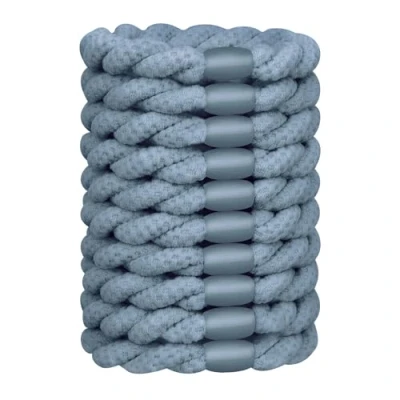 Immagine di JessLab Elastici per Capelli Donna, Fasce Elastiche Resistenti, Accessori Delicati e Senza Danni Tutti i Tipi di Capelli, Blu Chiaro