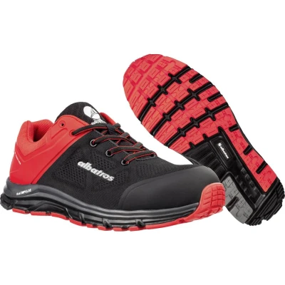 Immagine di Albatros LIFT RED IMPULSE LOW 646600 41 ESD scarpe di sicurezza S1P Taglia delle (EU): Nero/Rosso 1 Paio/a
