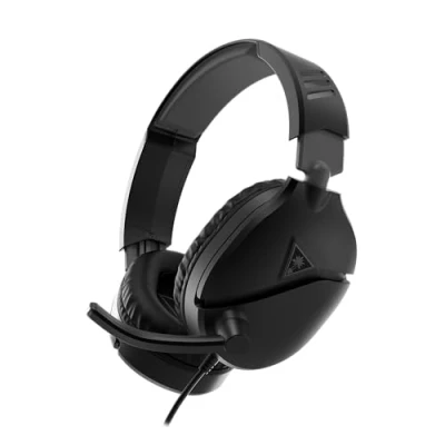 Immagine di TURTLE BEACH Recon 70 Cuffie da gioco multipiattaforma per PC, PS5, PS4, Xbox Series XS, One, Nintendo Switch e mobile con connessione cablata 3,5 mm, microfono flip to mute, altoparlanti