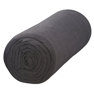 Immagine di Today Lenzuolo con Angoli Elasticizzati, in Jersey di cotone, 140 x 190 cm, Colore Grigio Scuro