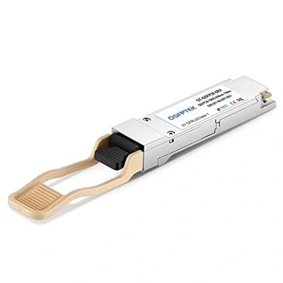 Immagine di QSFPTEK 100G QSFP28 Transceiver Module MTP/MPO Multimode 100GBASE SR4 for dell (DE) (850nm, 100m, with DDM)