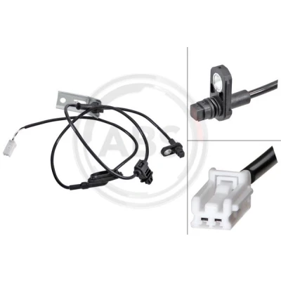 Immagine di A.B.S. 31699 Sensore ABS attivo 985mm 1035mm 14mm bianco