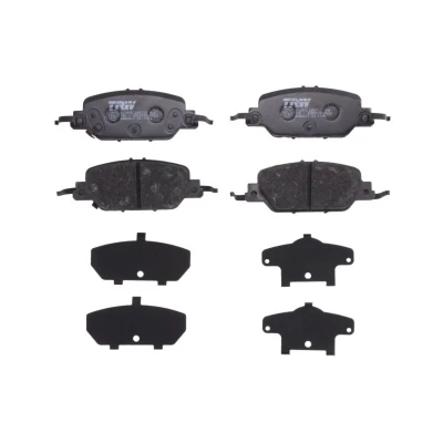 Immagine di TRW GDB2217 Kit pastiglie freno con segnalatore acustico usura accessori HONDA: CR V 5