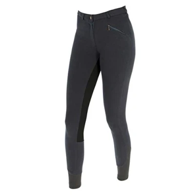 Immagine di Kerbl, Pantaloni da equitazione Bambino Economic, Nero (Schwarz), 122 cm