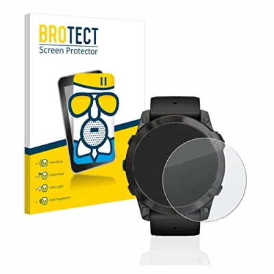Immagine di brotect Pellicola Vetro Opaca per Garmin Epix Pro (Gen 2) (51 mm) Protezione Schermo [Anti Riflesso, Durezza 9H]