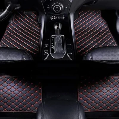 Immagine di DKEECT 4 Pezzi Tappetini Auto, per Toyota Prius 2009 2012 prot Auto Tutte Le Stagioni Impermeabili Antiscivolo Extra Resistenti,E
