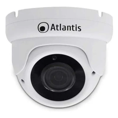 Immagine di Videocamera Atlantis Ultraplex A11 UX826A DP Ip Poe Dome 3MP 1920x1080 H.264/h.265 20/25fps 1/2.9&quot; Cmos Ir 14 Led 18mt