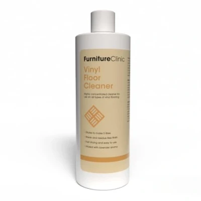 Immagine di Detergente per pavimenti in vinile, diluito ottenere 5 litri, super concentrato e ad asciugatura rapida, infuso con aroma di lavanda, tutti i tipi 500 ml