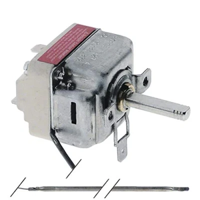 Immagine di EGO 55.19082.802 Termostato per GGF, Fimar, Multi, Cookmax, Amatis, Fage, Cuppone max. Temperatura 500 C 1 polo 16 A