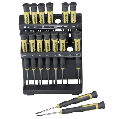 Immagine di Kit cacciaviti Elettronica e meccanica di precisione 15 parti Proxxon Micromot MICRO Taglio, Croce Phillips, Esalobo Interno (TX), Brugola interna