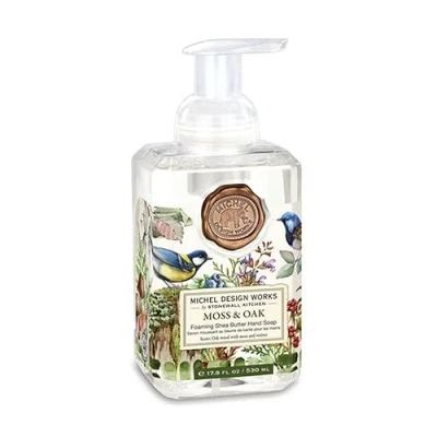 Immagine di Michel Design Works MOSS AND OAK Foaming Soap, sapone schiumoso, 530 ml