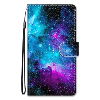 Immagine di Nodigo EU per Samsung Galaxy A55 5G Cover a Libro Book Pelle PU Portafoglio Magnetica Custodia con Disegni Animale Motivo Antiurto Flip Silicone Bumper Case Universo