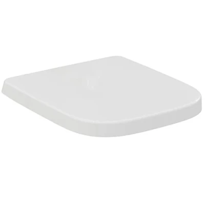 Immagine di Ideal Standard i.life S copriwater originale avvolgente con chiusura rallentata. Dotato del sistema di sgancio rapido. Bianco