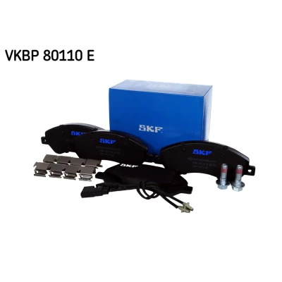 Immagine di SKF VKBP 80110 E Kit pastiglie freno con contatto segnalazione usura accessori FORD: Transit Mk6 Bus