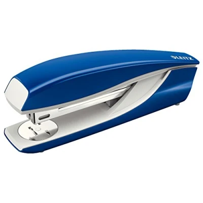 Immagine di Leitz Cucitrice da Ufficio, Capacità fino a 40 Fogli, Design Ergonomico in Metallo, Include Punti, Gamma NeXXt, Blu