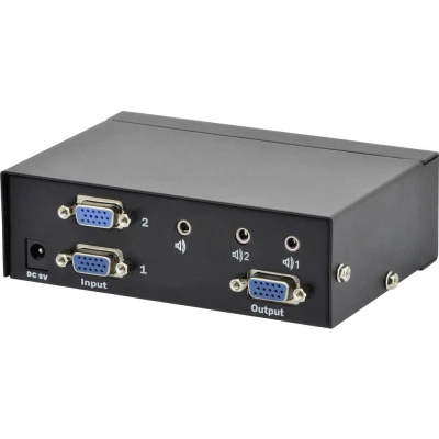 Immagine di Digitus DS 44100 1 2 Porte Switch VGA 1920 x 1080 Pixel