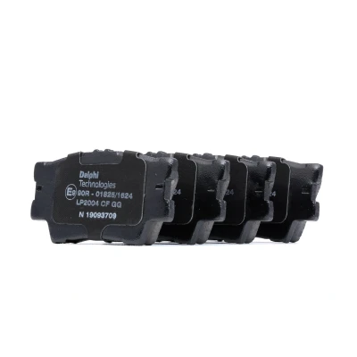 Immagine di DELPHI LP2004 Kit pastiglie freno Non predisposto per contatto segnalazione usura con lamierino anticigolío senza accessori TOYOTA: RAV4 IV SUV