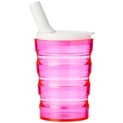 Immagine di Performance Health Sure Grip 200 ml Non Spill Pink Cup with Small Lid Aperture
