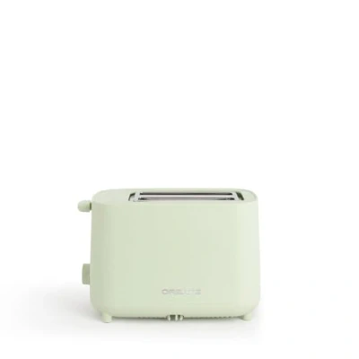 Immagine di CREATE/TOAST STUDIO/Tostapane Verde / 6 Livelli di Potenza, Vassoio Raccogli briciole, Termostato, Sbrinamento, Riscaldamento, 2 fessure fette larghe, 750 W