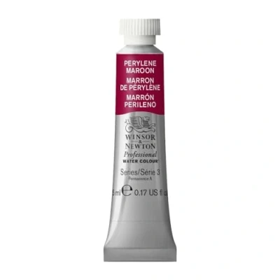 Immagine di Winsor &amp; Newton Professional Vernici ad acquerello, vivaci e resistenti alla luce, pigmenti per artisti, TUBO 5 ML, colore: Marrone Perilene
