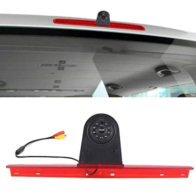 Immagine di Telecamera freno posteriore per auto Third Roof con retromarcia VW T5 Bus Transporter Multivan Caravelle (Nuovo oggetto: angolo e distanza regolabili)