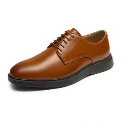Immagine di Bruno Marc Scarpe Uomo Eleganti Stringate Derby Basse Oxford Sportive retrò da Uomo,Size 43.5,Marrone,SBOX2402M