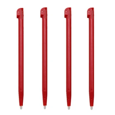 Immagine di GGZone Penna stilo in plastica per console di gioco, 4 pezzi, colore: rosso