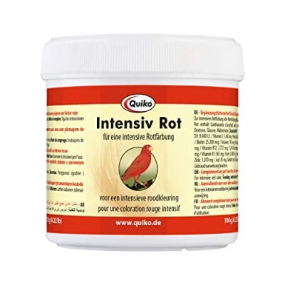 Immagine di Quiko RossoIntensive 100g Mangime complementare Per uccelli con fattore rosso la colorazione rossa intensiva
