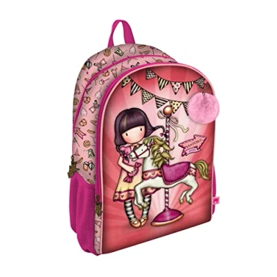 Immagine di SAFTA Zaino 2 Cerniere Gorjuss Fairground Carousel 31,5 x 40 22,5 cm, Multicolore, 1109GJ05