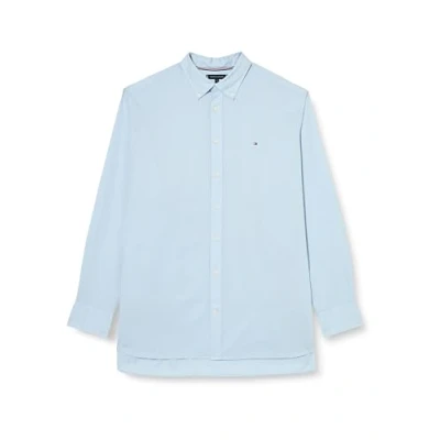 Immagine di Tommy Hilfiger CORE FLEX Poplin Camicia, Uomo, Taglia: XXL, Calm blue