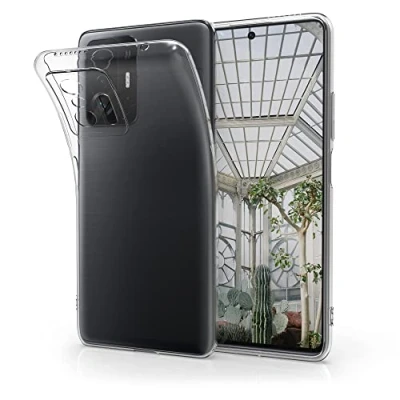 Immagine di kwmobile Cover Compatibile con Xiaomi 11T / Pro Custodia Morbida in Silicone TPU Crystal Case Flessibile trasparente