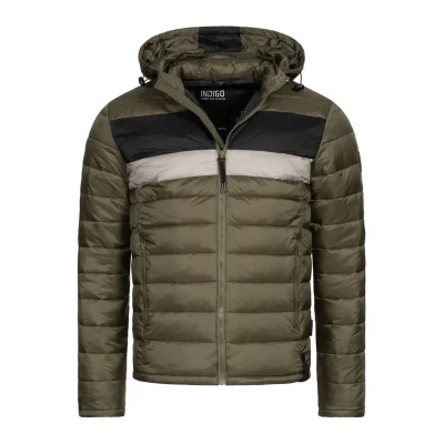 Immagine di Indicode Jeans Hampshire Giacca invernale, Uomo, Taglia: Small, Army mix