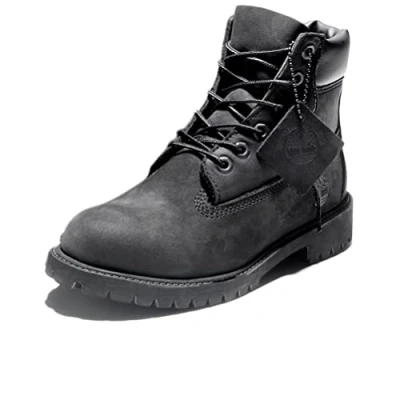 Immagine di Timberland 6 IN Premium WP BOOT Stivaletti stringati per bambini, Taglia: 39, Black Nubuk