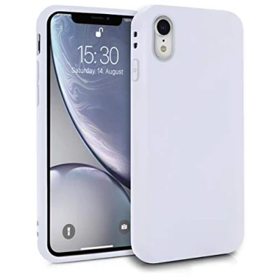 Immagine di MyGadget Cover per iPhone XR Custodia Protettiva in Silicone Ultra Morbido Case TPU Flessibile Protezione Antiurto &amp; Antigraffio Biancoa